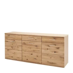 Echtholz Sideboard in Eiche Bianco - Crokas