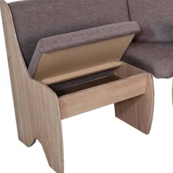 Eckbank Gruppe in Braun - Yochana (vierteilig)