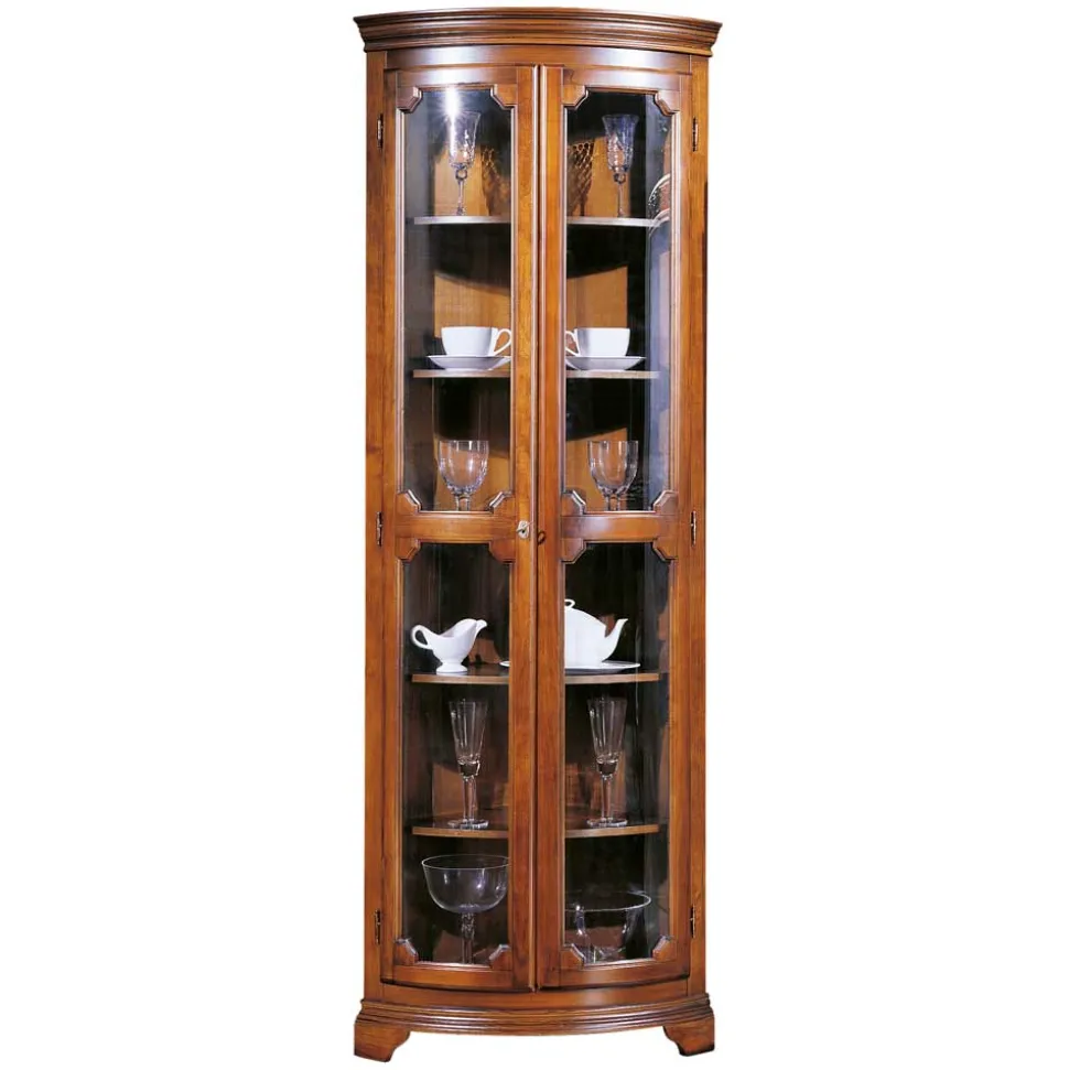 Eckvitrine in italienischem Design - Yawira