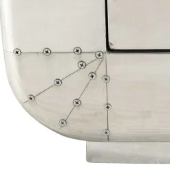 Edle Design Flurmöbel in Silber - Pilot (sechsteilig)