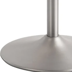 Edler Barstuhl in Taupe Microfaser - Varel