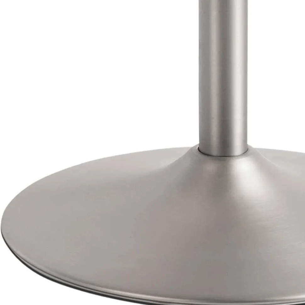 Edler Barstuhl in Taupe Microfaser - Varel