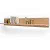 Eiche Bianco Wandboard 160x24x22 cm - Assela