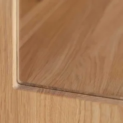 Eichenholz Highboard Vitrine modern - Judita