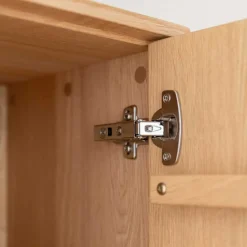 Eichenholz Sideboard mit Sockelgestell - Judita