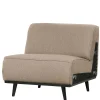 Einsitzer Sofa-Modul in Beige Boucle - Arnia