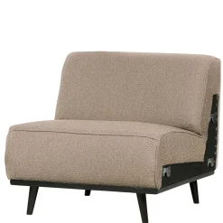 Einsitzer Sofa-Modul in Beige Boucle - Arnia