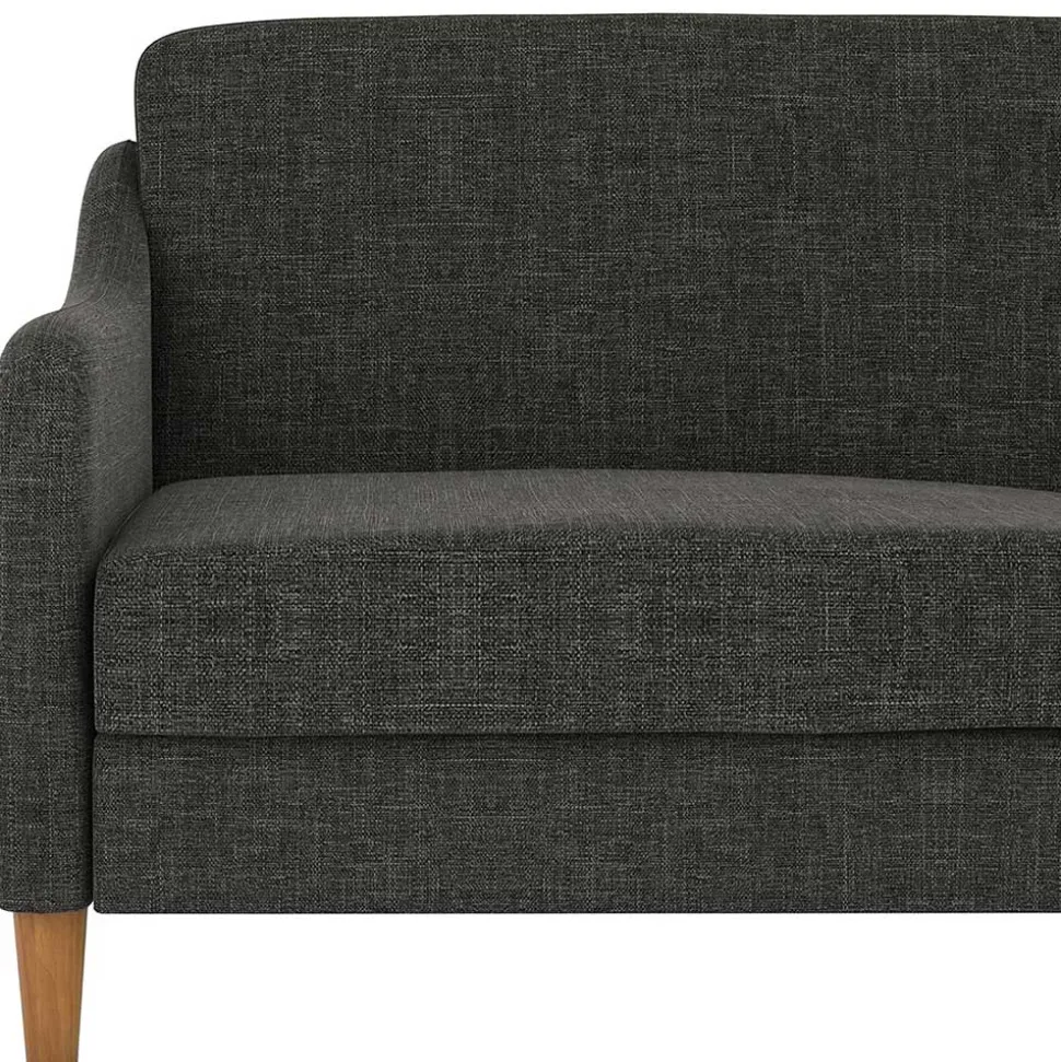 3er Bettsofa in Grau Stoffbezug - Tabara