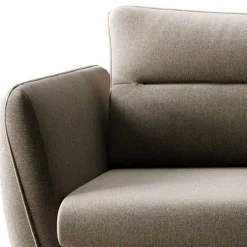 3er Schlafcouch in Graubraun meliert - Milor