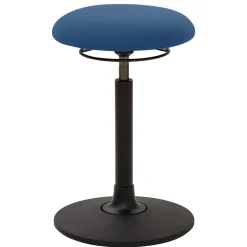 Ergonomischer Sitzhocker in Blau & Schwarz - Lamedda