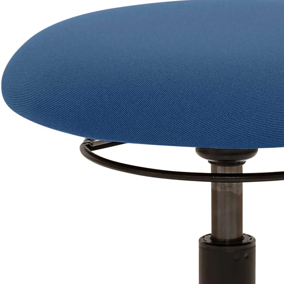 Ergonomischer Sitzhocker in Blau & Schwarz - Lamedda