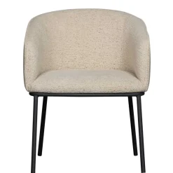 Esstisch Sessel in Beigegrau Boucle - Ayfina