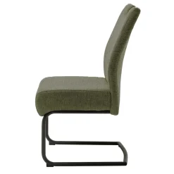 Esszimmer Freischwinger mit Federkern - Surci (2er Set)