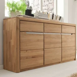 Esszimmer Sideboard Croconia aus Wildeiche Massivholz