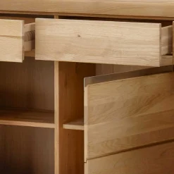 Esszimmer Sideboard Croconia aus Wildeiche Massivholz