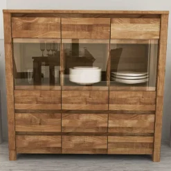 Esszimmer Sideboard Nadalia aus Wildeiche Massivholz