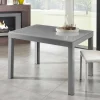 Esszimmertisch in Grau Florian ausziehbar von 120cm auf 350cm