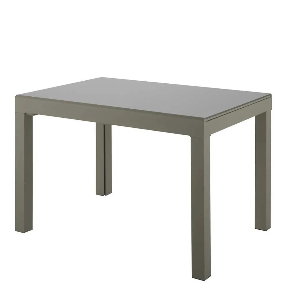 Esszimmertisch in Grau Florian ausziehbar von 120cm auf 350cm