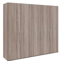 Falttürenschrank foliert in Holzoptik - Crenba
