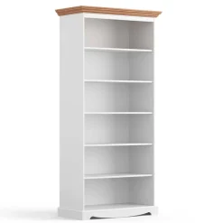 6-Fächer Bücherregal im Landhausstil - Bordona