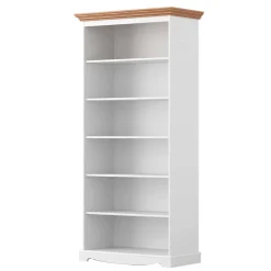 6-Fächer Bücherregal im Landhausstil - Bordona