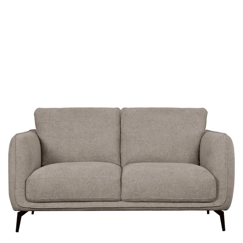 Federkernsofa in Beige Stoffbezug - Ordinia
