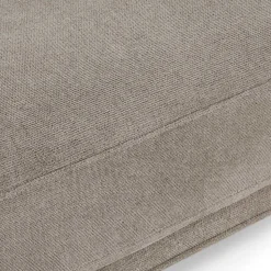 Federkernsofa in Beige Stoffbezug - Ordinia