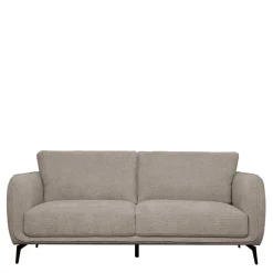 Federkernsofa in Beige Stoffbezug - Ordinia