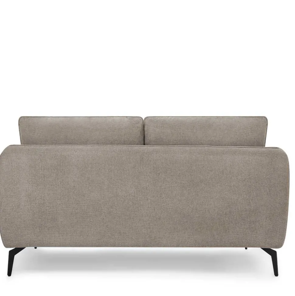 Federkernsofa in Beige Stoffbezug - Ordinia