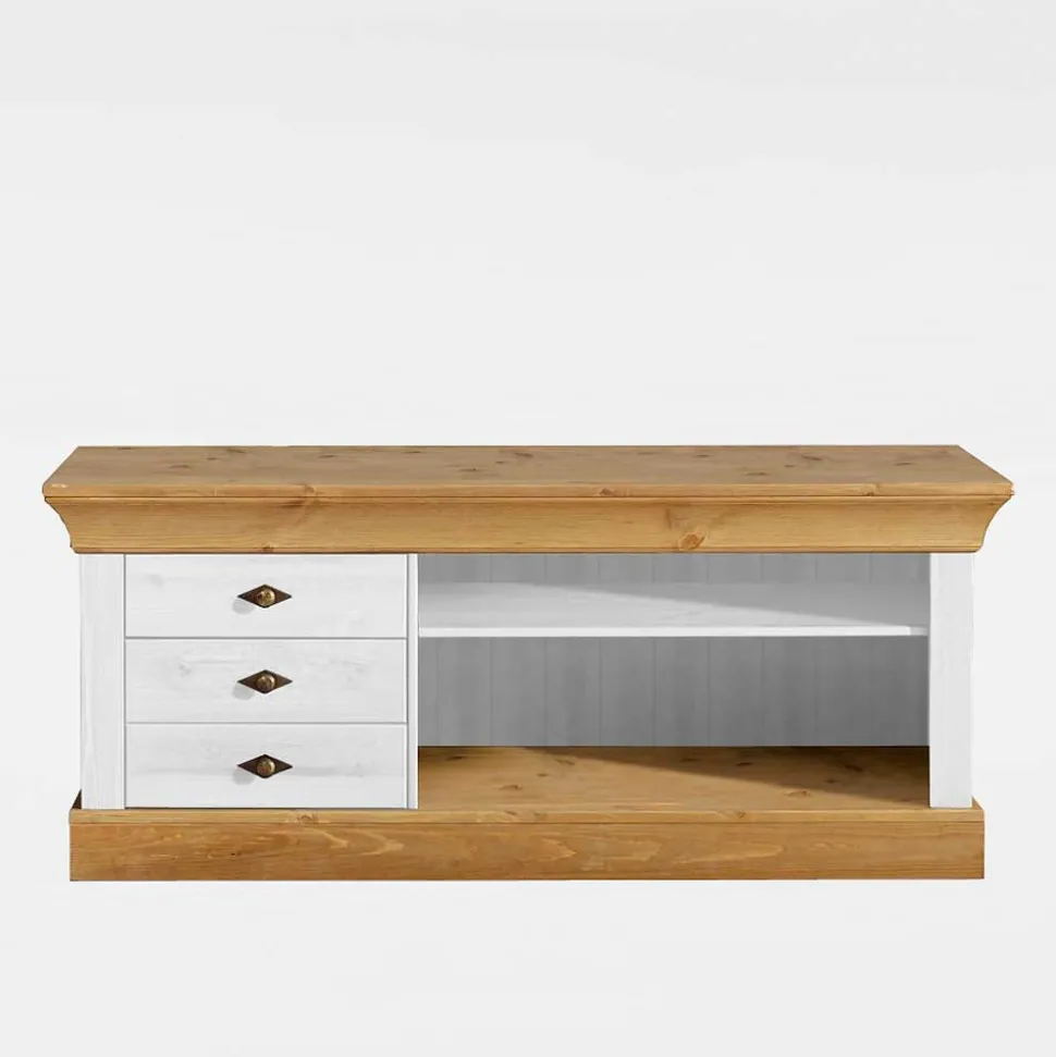 Fernseh Unterschrank Sibiuta im Landhausstil
