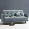 Flachgewebe Bettcouch in Hellblau - Zitizen