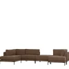 Flexible Couch aus Modulen in Braun - Ravonia (fünfteilig)