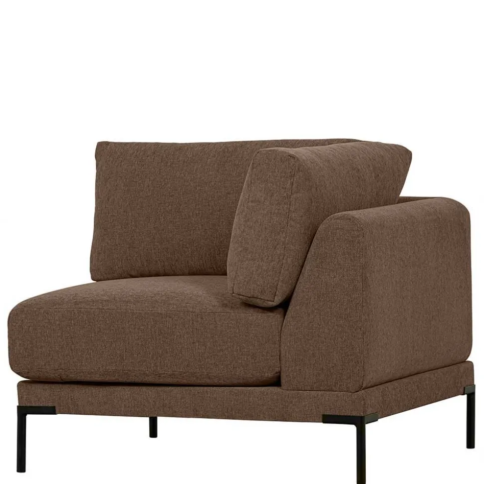 Flexible Couch aus Modulen in Braun - Ravonia (fünfteilig)