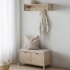 Flurbank & Hängegarderobe Set - Pluta (zweiteilig)