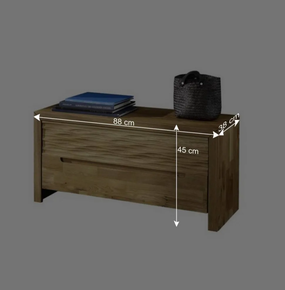 Flurbank Natrius mit Klappe