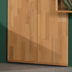 Flurgarderobe Wislama aus Kernbuche Massivholz (zweiteilig)