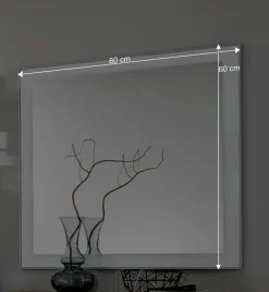 Flurgarderobenset Wynoca in Weiß Glas beschichtet (fünfteilig)