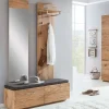 Flurmöbel Set Macusos aus Balkeneiche Massivholz (dreiteilig)