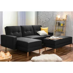Funktionsecke mit Hocker Set - Cunicci (zweiteilig)
