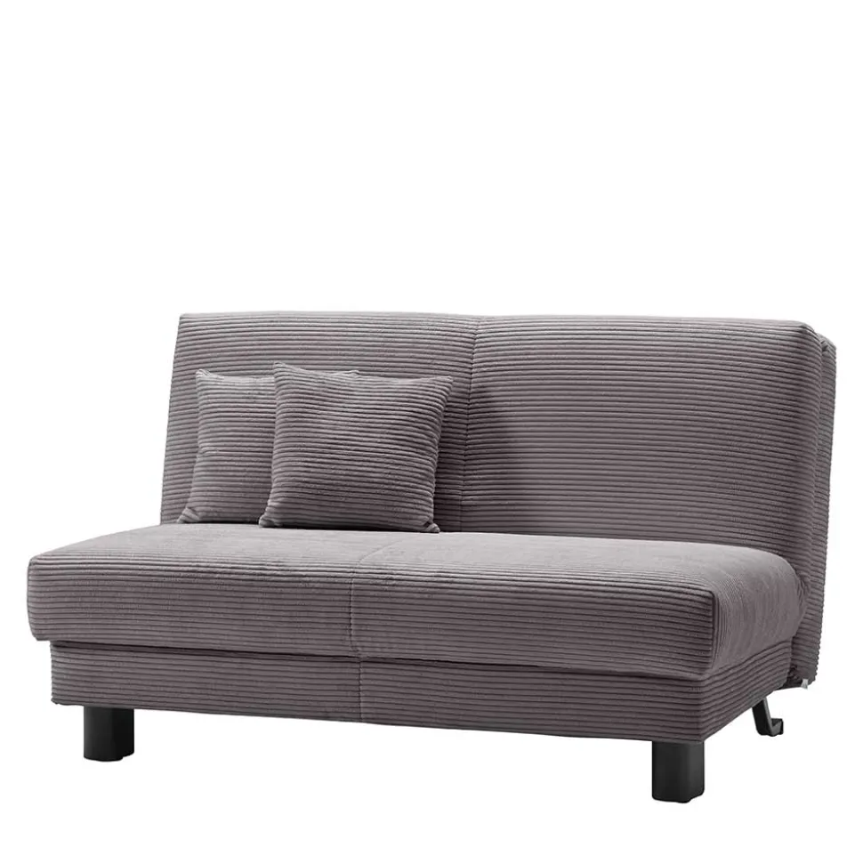 Funktionssofa in Grau aus Cord - Naim