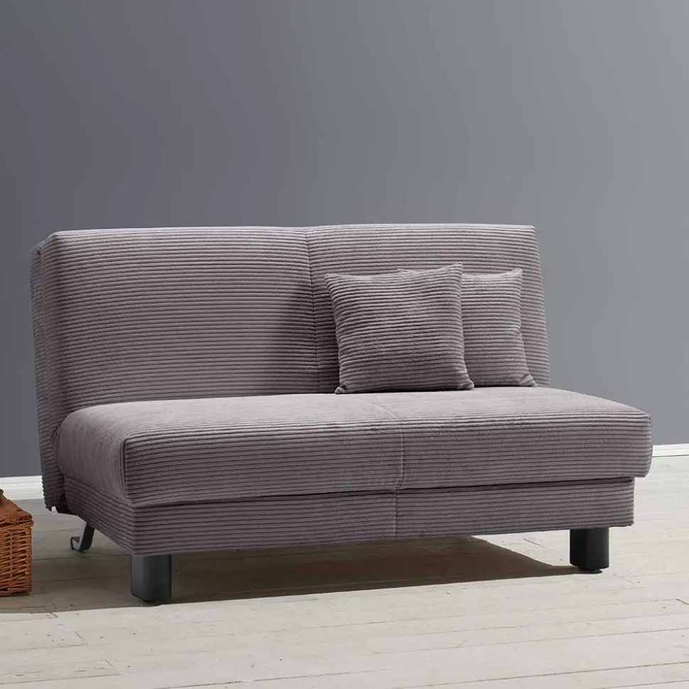 Funktionssofa in Grau aus Cord - Naim