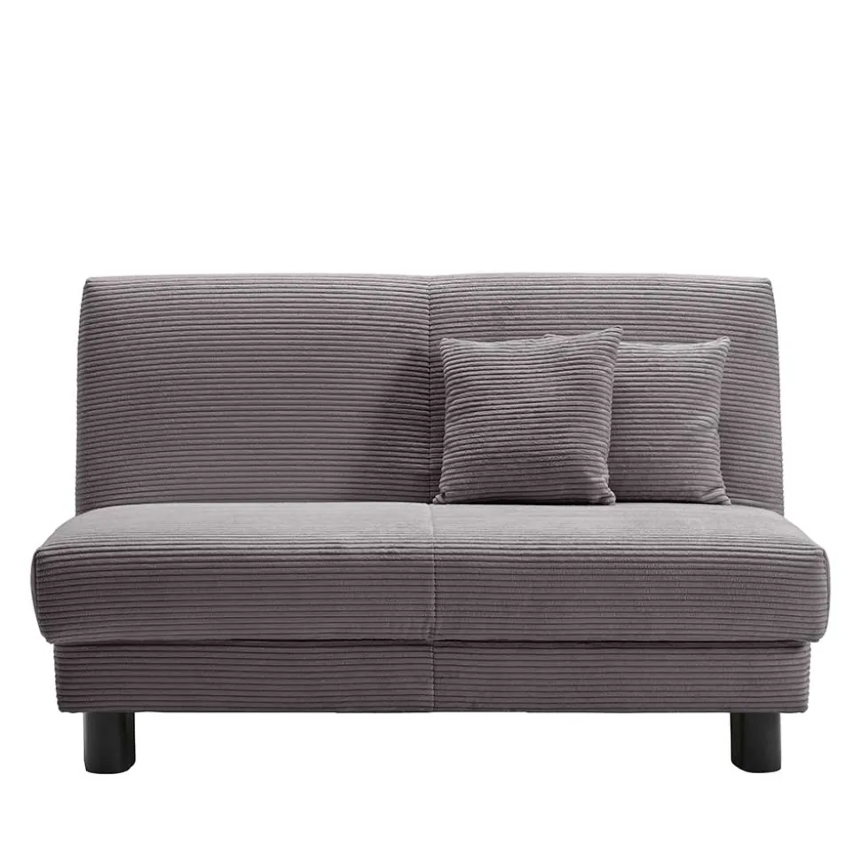 Funktionssofa in Grau aus Cord - Naim