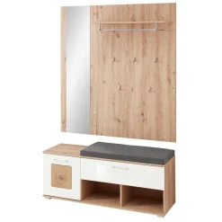 Garderobe & Dielenbank Set - Cluster (zweiteilig)