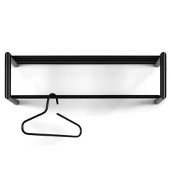 Garderobe mit Hutboden in Schwarz - Cowjoy