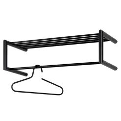 Garderobe mit Hutboden in Schwarz - Cowjoy
