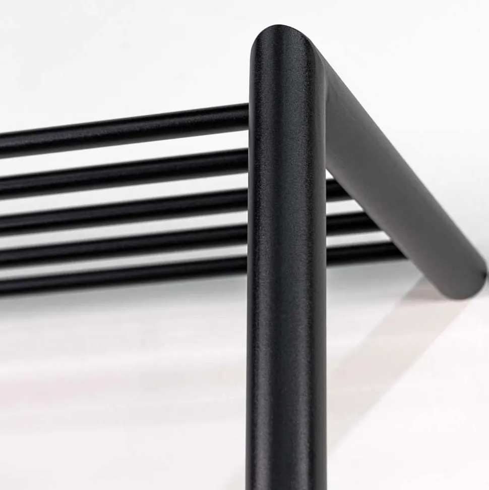 Garderobe mit Hutboden in Schwarz - Cowjoy