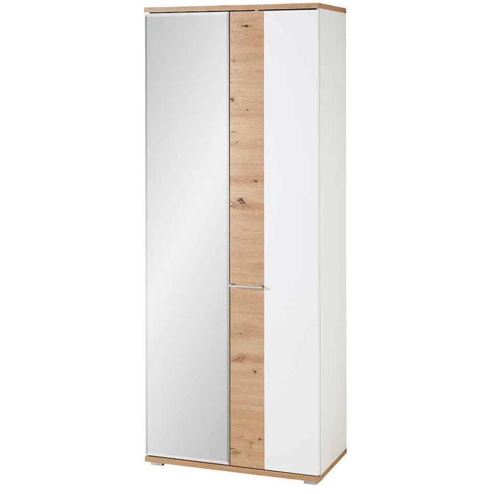 Garderobenmöbel Set mit LED Licht - Symbrosia (dreiteilig)