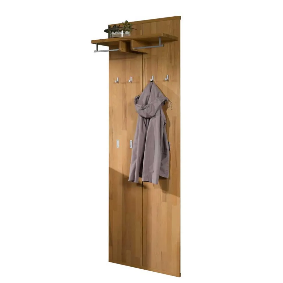 Garderobenmöbel Set Wislama aus Kernbuche (dreiteilig)