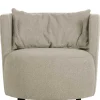 Gemütlicher Polstersessel in Beige Boucle - Capella
