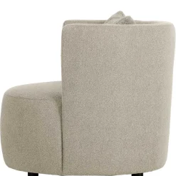 Gemütlicher Polstersessel in Beige Boucle - Capella